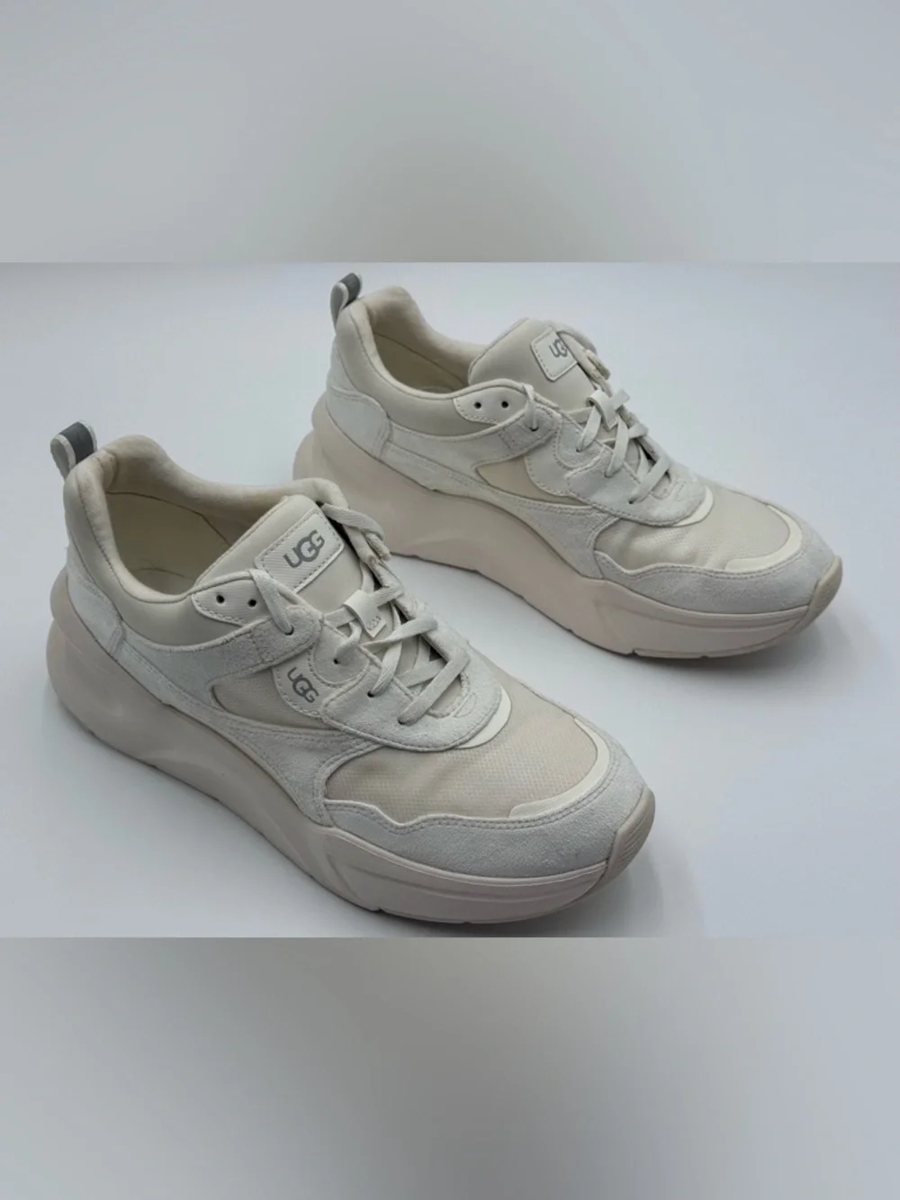 UGG Womens Lo Lowmel in Campfire color. Suede sneakers. Size 9 - Picture 3 of 16